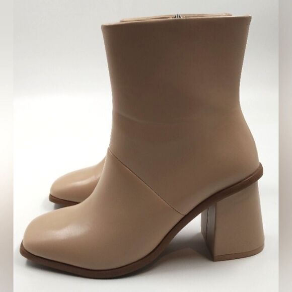 Time and Tru Women's Chunky Heel Ankle Boots SZ 7 - Picture 16 of 16